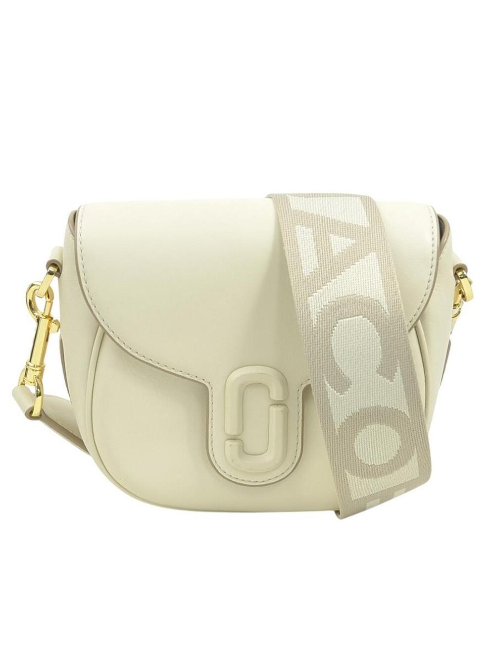 Auth Marc Jacobs Shoulder Bag Off White #345419M19B